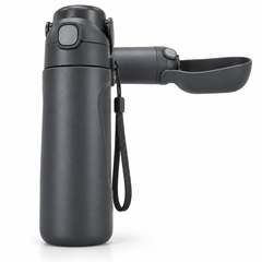 Charcoal Dog Water Bottle