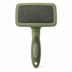 Olive Dog Grooming Brush