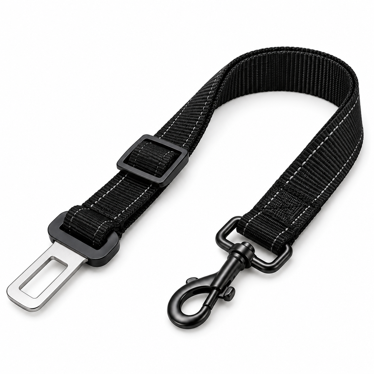 Black Dog Car Tether
