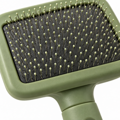 Olive Dog Grooming Brush