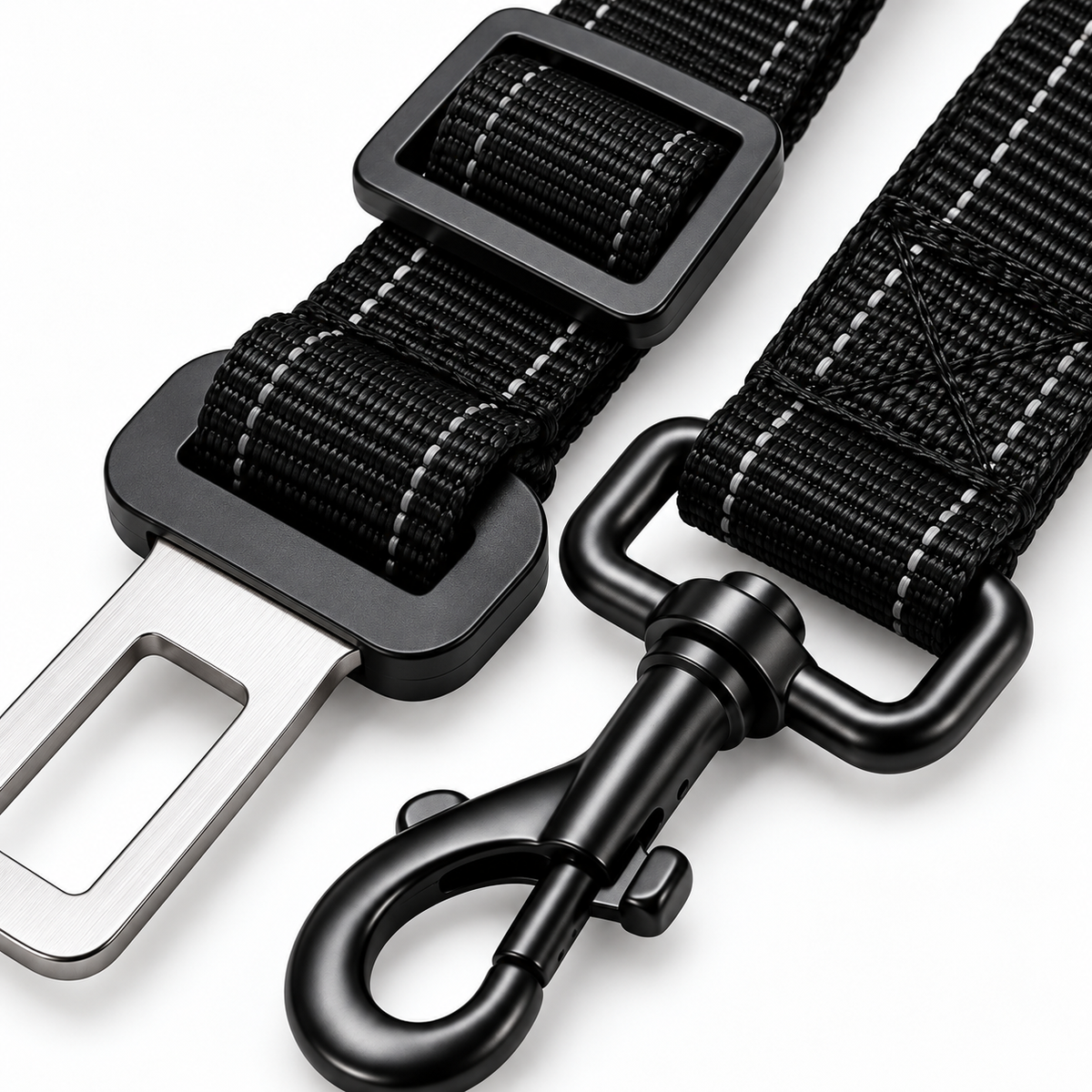 Black Dog Car Tether