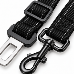Black Dog Car Tether