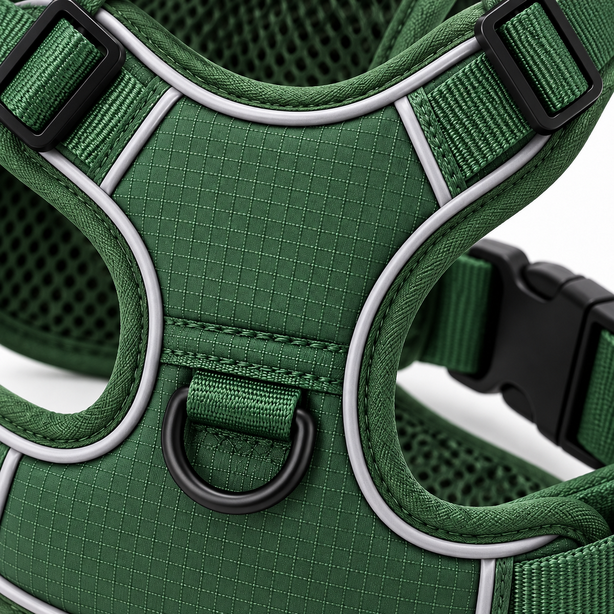 Forest Green Dog Harness