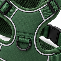 Forest Green Dog Harness
